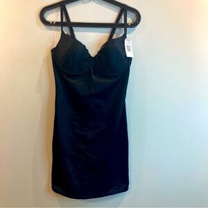 FLEXEES  Sz 36C Shapewear with Padded Underwire Adjustable Straps Slip NWT